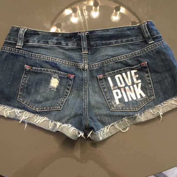 Victoria secret jean shorts Clearance